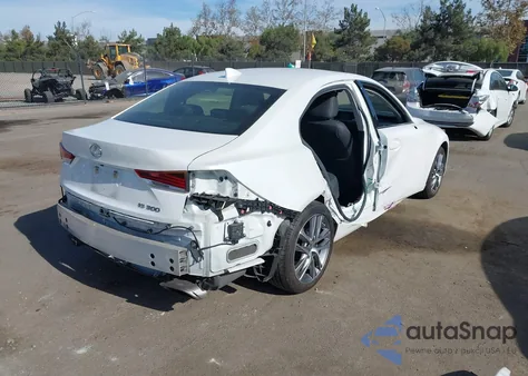 2019 Lexus Is 300 из США, поврежденный, VIN JTHBA1D2XK5087983